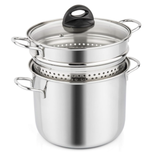 Barazzoni Stainless Steel Pasta Pot with Basket