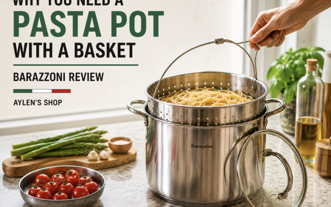 Why You Need a Pasta Pot with a Basket — Barazzoni Review